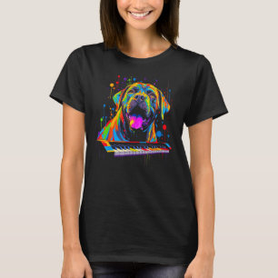 Camiseta Cane Corso Dog Piano