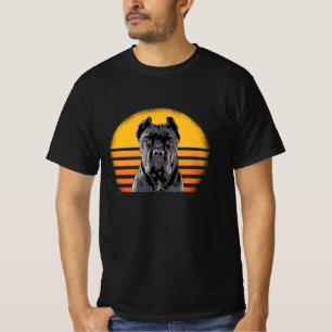 Camiseta Cane Corso Dog Retro Vintage