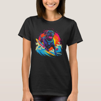Camiseta Cane Corso Dog Surfer