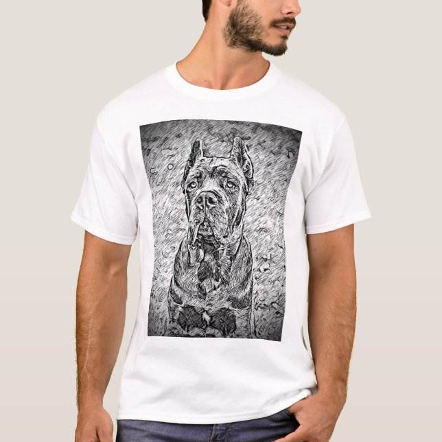 Camiseta Cane Corso italian mastiff (Frente)