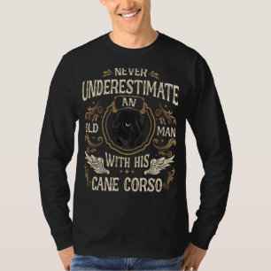 Camiseta Cane Corso Italiano Dog Old Man