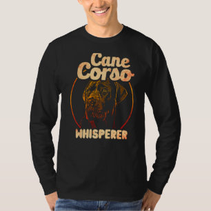 Camiseta Cane Corso Italiano Pet Cane Corso Whisperer