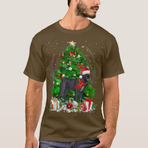 Camiseta Cane Corso Mastiff Árvore de Natal Light Pajama Do
