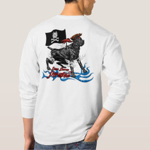 Camiseta Cane Corso O Capitão do Navio Pirata