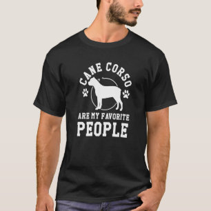 Camiseta Cane Corso São Meu Corso De Cane Do Pessoas Favori
