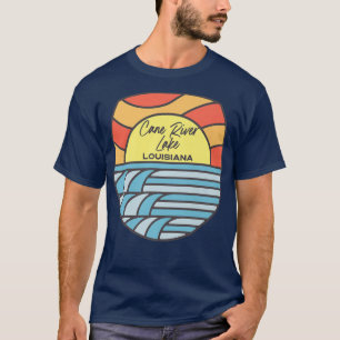 Camiseta Cane River Lake Louisiana LA Sunset Sunrise Souven
