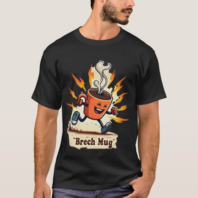 Camiseta Caneca Brech de Alta Energia | Café Correndo Diver (Frente)