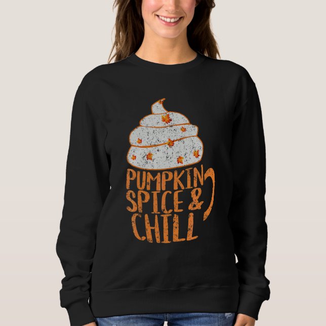 Camiseta Caneca de Abobrinha de Outono e Chá Gelado de Temp (Frente)