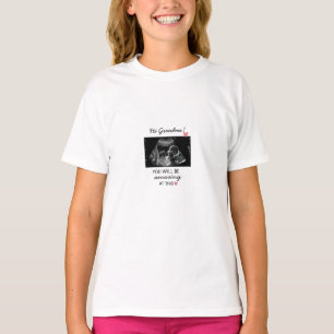 Camiseta Caneca de Anúncio de Gravidez Olá Vovó   Ultrassom