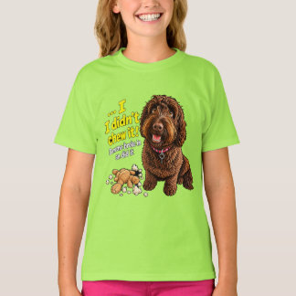 Camiseta Caneca de Cachorro Engraçado Não Mastiguei