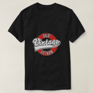 Camiseta Caneca de café com logo retrô de Dalat vietnã