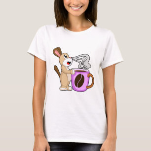 Camiseta Caneca de Café de Cachorro