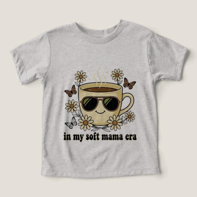 Camiseta Caneca de Café Groovy Retro (Design frontal)