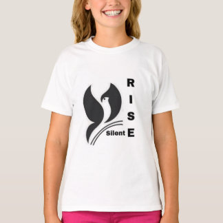 Camiseta Caneca de Café Preta Minimalista com Logotipo do P
