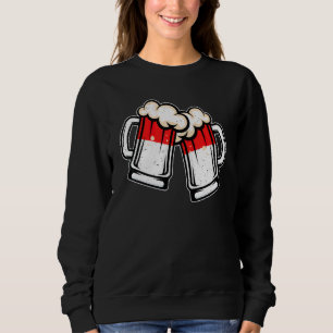 Camiseta Caneca de cerveja da bandeira da Indonésia Cerve