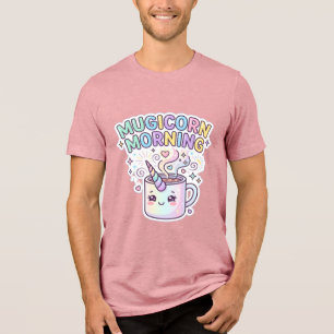 Camiseta Caneca Unicórnio Manhã Design Gráfico Zazzle Des