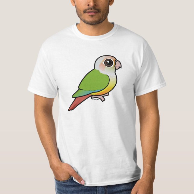 Camiseta Canela Conure Verde-cheeked de Birdorable (Frente)