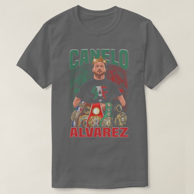 Camiseta Canelo Alvarez Boxing King (Frente do Design)
