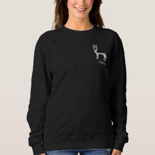 Camiseta Caneta de German shepherd de Silver Sable com Text