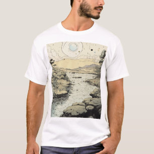 Camiseta Caneta e tinta