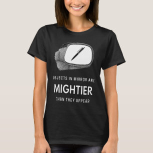 Camiseta Caneta poderosa para redatores e leitores