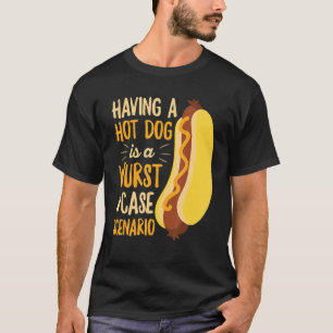 Camiseta Caneta Quente Para Cachorro Quente