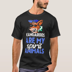 Camiseta Cangaros São Os Meus Animais Espirituosos