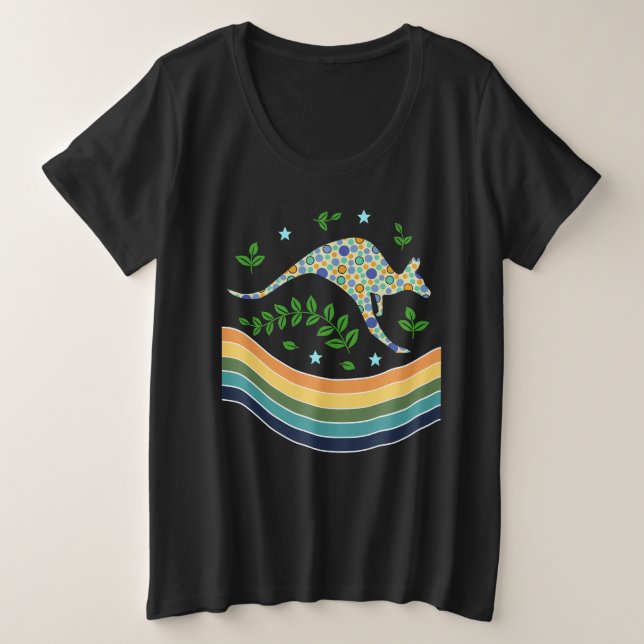 Camiseta canguru (Frente do Design)