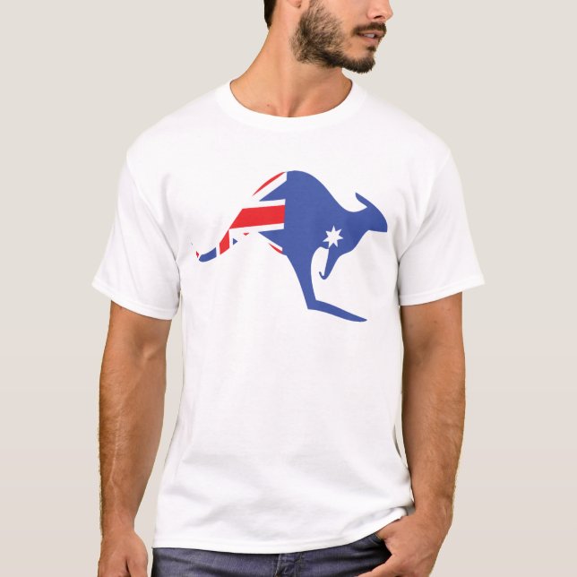 Camiseta canguru australiano (Frente)