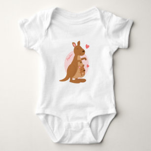 Camiseta Canguru Bebê Joey Fofo