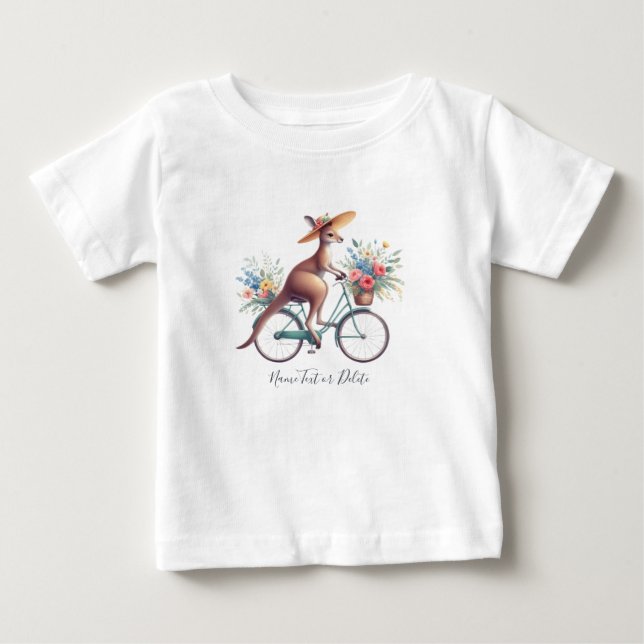 Camiseta Canguru Bicicleta Bicicleta (Frente)