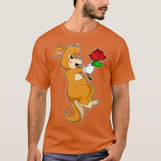 Camiseta Canguru com Flor
