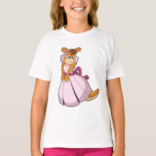 Camiseta Canguru como Noiva com Vestido de Noiva