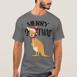 Camiseta Canguru de Natal australiano