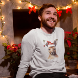 Camiseta Canguru de Natal, personalizável