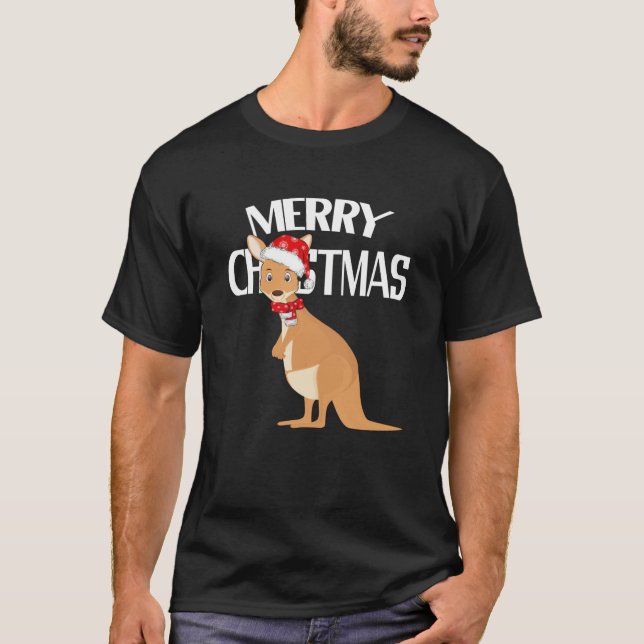 Camiseta Canguru Natal Australiano (Frente)