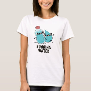 Camiseta Canhão de Água Engraçado com Água Corrente