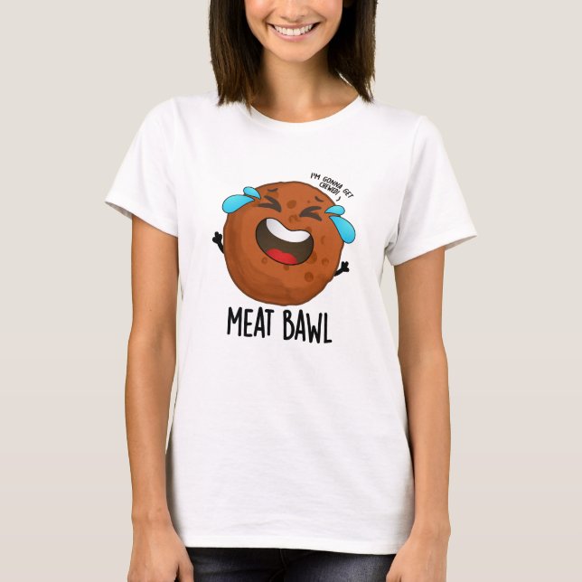 Camiseta Canhão de Carnes Engraçado (Frente)
