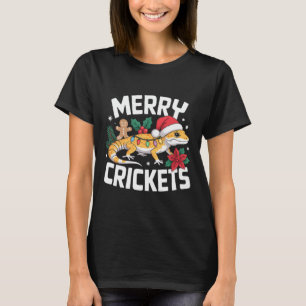 Camiseta Canhão de Natal Gecko Leopardo Cujo