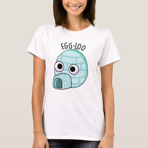 Camiseta Canhão de Ovo Engraçado