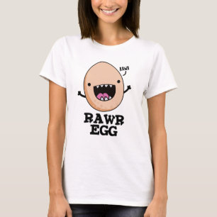 Camiseta Canhão de Ovo Rawr Foguete