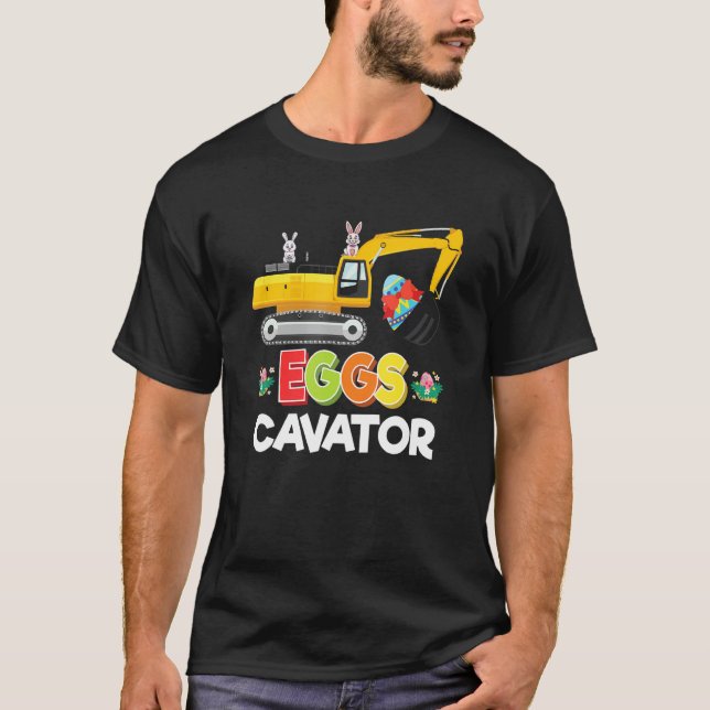 Camiseta Canhão De Ovos De Páscoa Para Crianças, Crianças E (Frente)