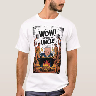 Camiseta Canibais Comeram Meu Tio Joe Biden