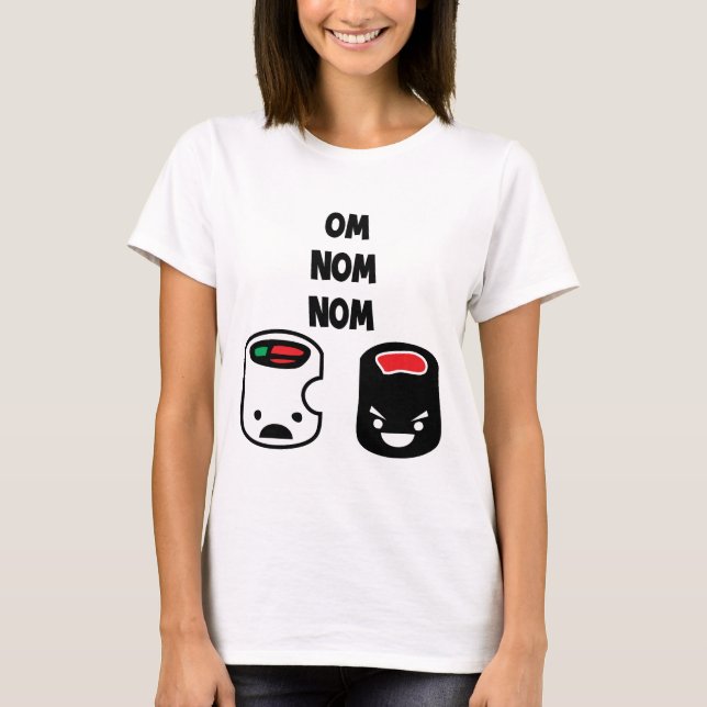 Camiseta Canibal do sushi (Frente)