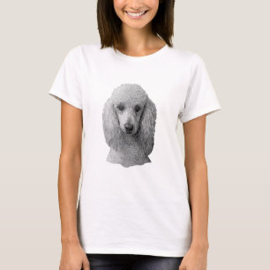 Camiseta Caniche - imagem estilizado - adicione seu própri