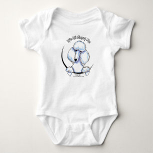 Camiseta Caniche padrão branca IAAM