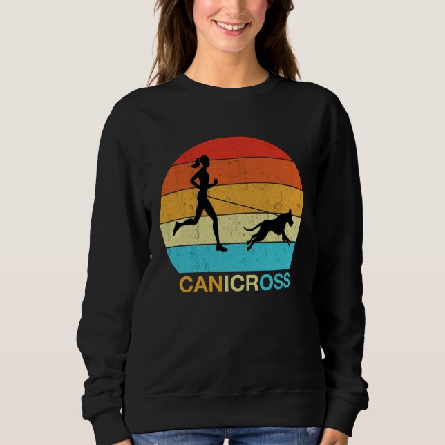 Camiseta Canicross Retro Vintage Edition Canicross Women s (Frente)