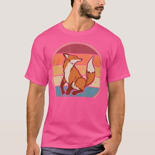Camiseta Canidae Caninae Red Fox Fox Lover Fox (Frente)