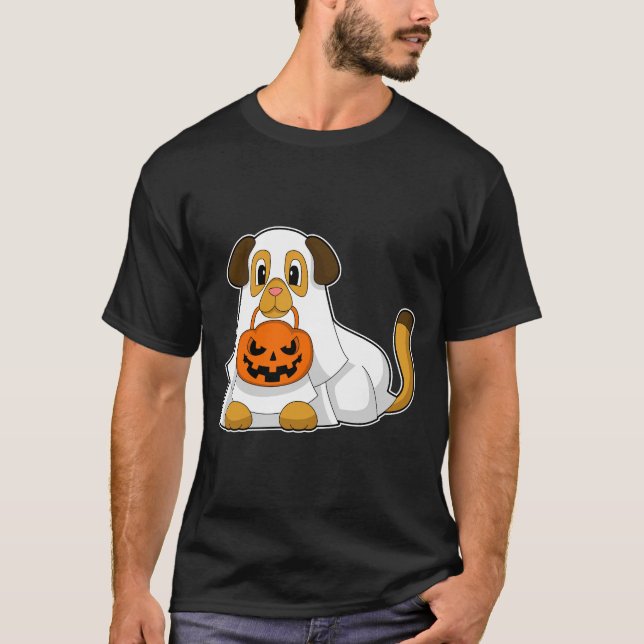Camiseta Canina de Halloween (Frente)