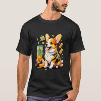 Camiseta Canina e Bebida